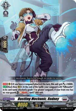 Bustling Mechanic, Rodney [D-Format] (V.1 - Double Rare) - Clash of the Heroes