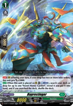 Buprestinger [D-Format] (V.1 - Double Rare) - Clash of the Heroes