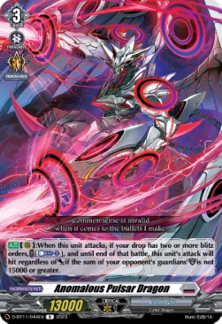 Anomalous Pulsar Dragon [D-Format] (V.1 - Rare) - Clash of the Heroes