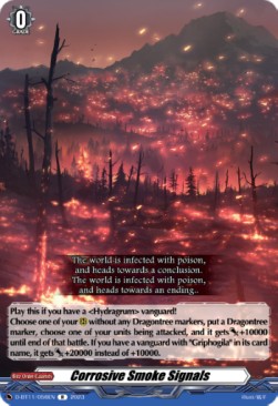Corrosive Smoke Signals [D-Format] (V.1 - Rare) - Clash of the Heroes