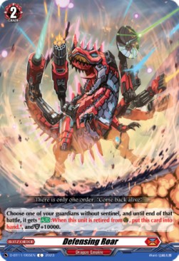 Defensing Roar [D-Format] - Clash of the Heroes