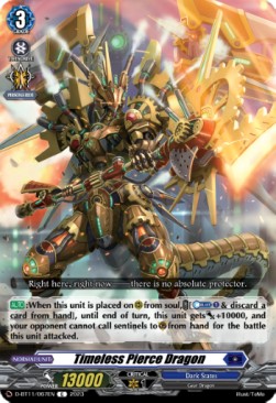 Timeless Pierce Dragon [D-Format] - Clash of the Heroes