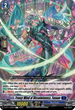 Frenzy Wind of Dissoluteness, Faxuan [D-Format] - Clash of the Heroes