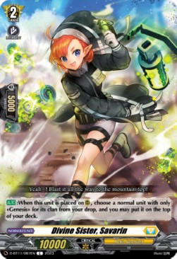 Divine Sister, Savarin [D-Format] - Clash of the Heroes