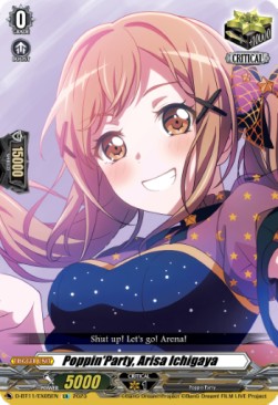 Poppin'Party, Arisa Ichigaya [D-Format] (V.1 - Feature Rare) - Clash of the Heroes