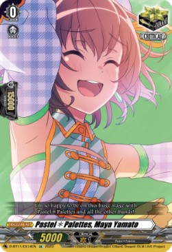 Pastel Palettes, Maya Yamato [D-Format] (V.1 - Feature Rare) - Clash of the Heroes