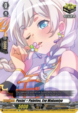 Pastel Palettes, Eve Wakamiya [D-Format] (V.1 - Feature Rare) - Clash of the Heroes