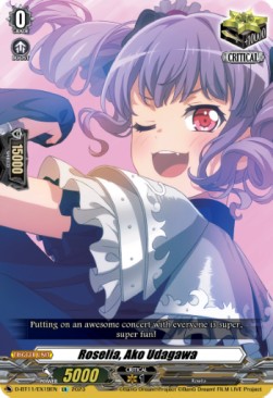 Roselia, Ako Udagawa [D-Format] (V.1 - Feature Rare) - Clash of the Heroes