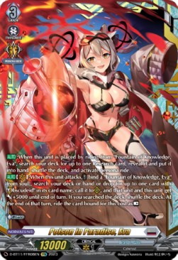 Poison in Paradise, Eva [D-Format] (V.2 - Feature Rare) - Clash of the Heroes