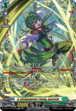 A Viridescent Flash, Rorowa [D-Format] (V.2 - Feature Rare) - Clash of the Heroes