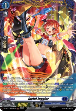 Jovial Juggler [D-Format] (V.2 - Feature Rare) - Clash of the Heroes