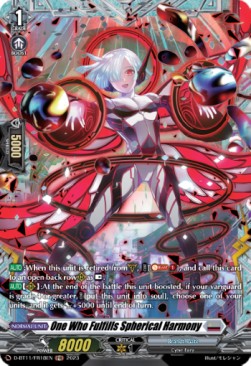 One Who Fulfills Spherical Harmony [D-Format] (V.2 - Feature Rare) - Clash of the Heroes