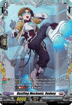 Bustling Mechanic, Rodney [D-Format] (V.2 - Feature Rare) - Clash of the Heroes