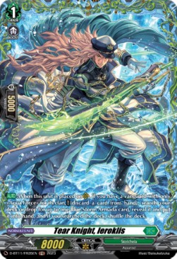 Tear Knight, Ieroklis [D-Format] (V.2 - Feature Rare) - Clash of the Heroes