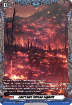 Corrosive Smoke Signals [D-Format] (V.2 - Feature Rare) - Clash of the Heroes