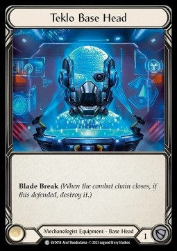 Teklo Base Head (Regular) - Bright Lights