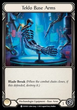 Teklo Base Arms (Regular) - Bright Lights