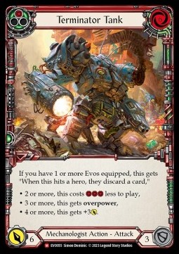 Terminator Tank (Regular) - Bright Lights