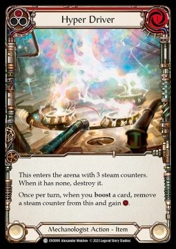 Hyper Driver (Red) (Regular) - Bright Lights