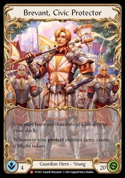 Brevant, Civic Protector (Rainbow Foil) - Round the Table: TCC x LSS