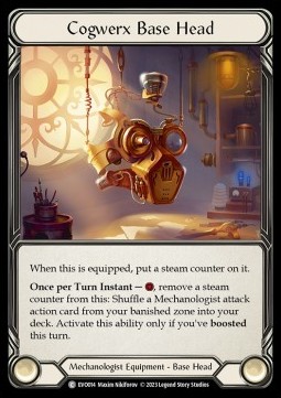 Cogwerx Base Head (Cold Foil) - Bright Lights