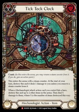 Tick Tock Clock (Regular) - Bright Lights