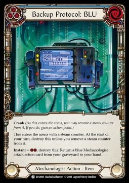 Backup Protocol: BLU (Regular) - Bright Lights