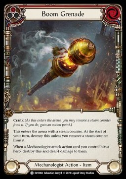 Boom Grenade (Red) (Regular) - Bright Lights