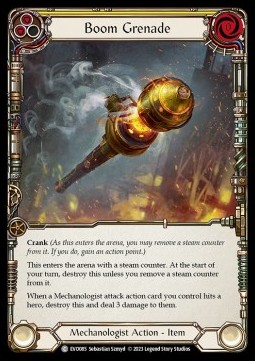 Boom Grenade (Yellow) (Regular) - Bright Lights