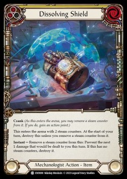 Dissolving Shield (Yellow) (Regular) - Bright Lights