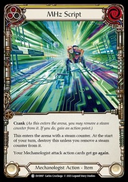 MHz Script (Regular) - Bright Lights