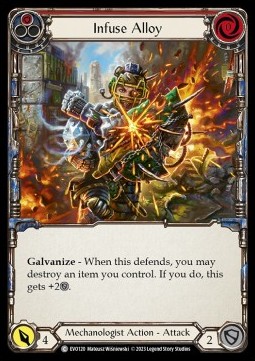 Infuse Alloy (Red) (Rainbow Foil) - Bright Lights