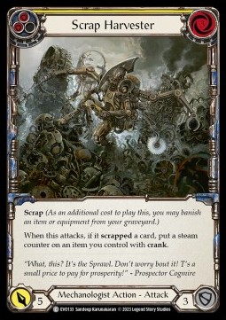 Scrap Harvester (Yellow) (Rainbow Foil) - Bright Lights
