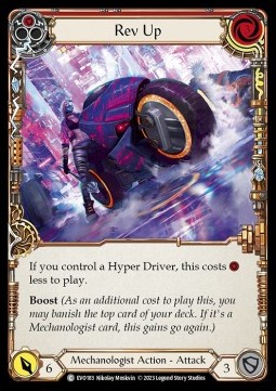 Rev Up (Red) (Rainbow Foil) - Bright Lights
