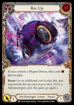 Rev Up (Blue) (Regular) - Bright Lights