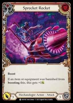 Sprocket Rocket (Red) (Rainbow Foil) - Bright Lights