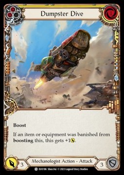 Dumpster Dive (Yellow) (Rainbow Foil) - Bright Lights