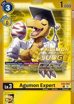 Agumon Expert (EX4-023) - Judge Promos