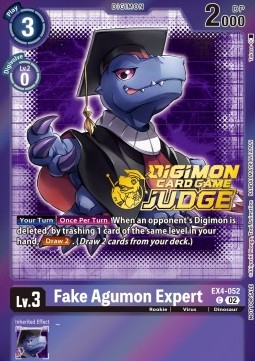 Fake Agumon Expert (EX4-052) - Judge Promos