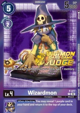 Wizardmon (P-077) - Judge Promos