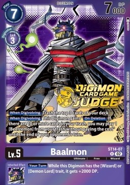Baalmon (ST14-07) - Judge Promos