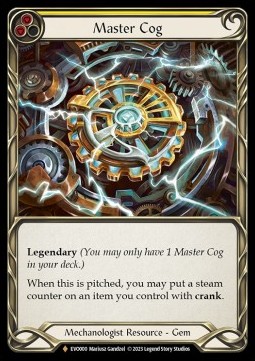 Master Cog (Rainbow Foil) - Bright Lights