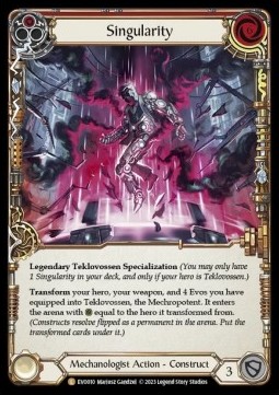 Singularity // Teklovossen, the Mechropotent (Regular) - Bright Lights