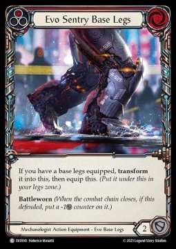 Evo Sentry Base Legs (Regular) - Bright Lights