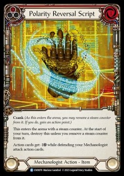 Polarity Reversal Script (Regular) - Bright Lights
