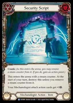 Security Script (Regular) - Bright Lights