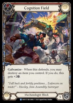 Cognition Field (Red) (Rainbow Foil) - Bright Lights