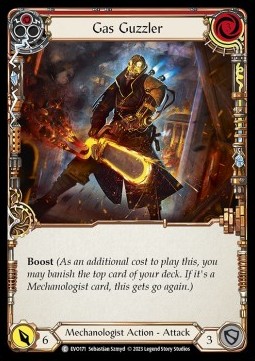 Gas Guzzler (Red) (Rainbow Foil) - Bright Lights