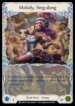 Melody, Sing-along (Cold Foil) - Hero Promos