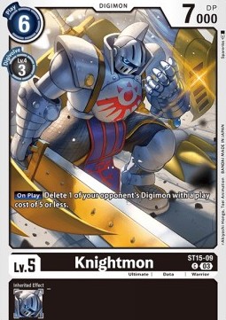 Knightmon (ST15-09) (V.1) - Starter Deck: Dragon of Courage
